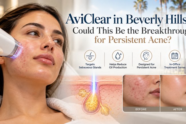 AviClear in Beverly Hills: Could This Be the Breakthrough for Persistent Acne?